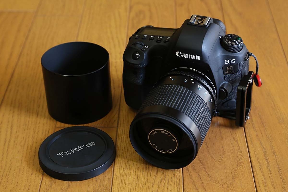 ãƒˆã‚­ãƒŠãƒ¼RMC500mmF8ã‚’6D mark II ã§è©¦ã™: T2O diary