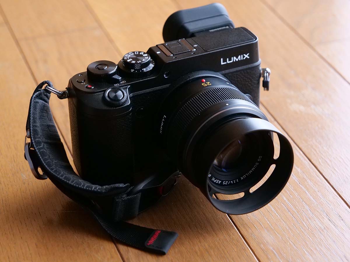 LEICA DG SUMMILUX 25mmF1.4 フィルター、フード_美品